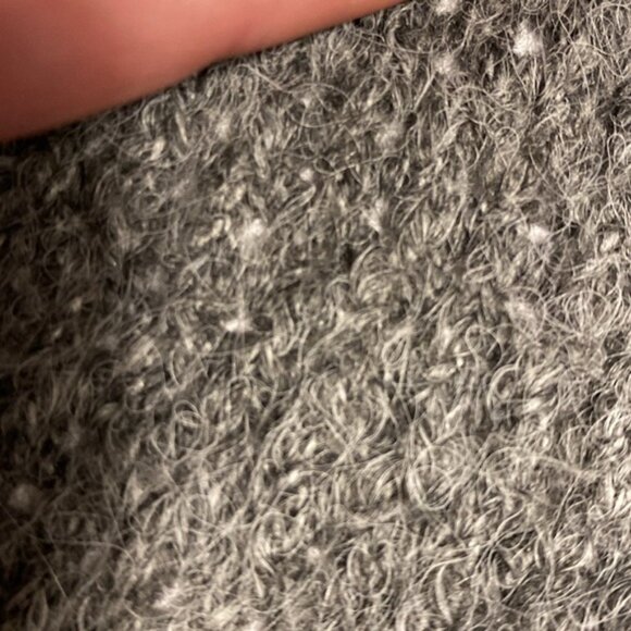 IBELL ZHANG grey gray open weave sweater vest - Picture 5 of 5